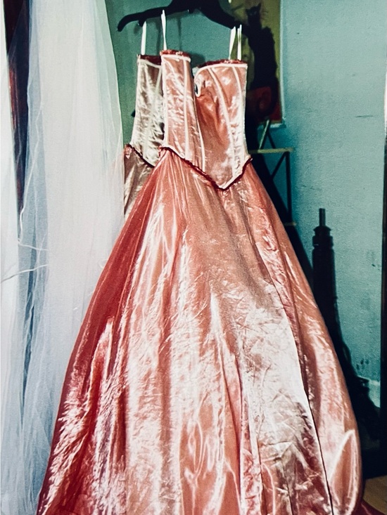 Dresses & Skirts - Ball Gown Wedding Dress in Shimmering Rose